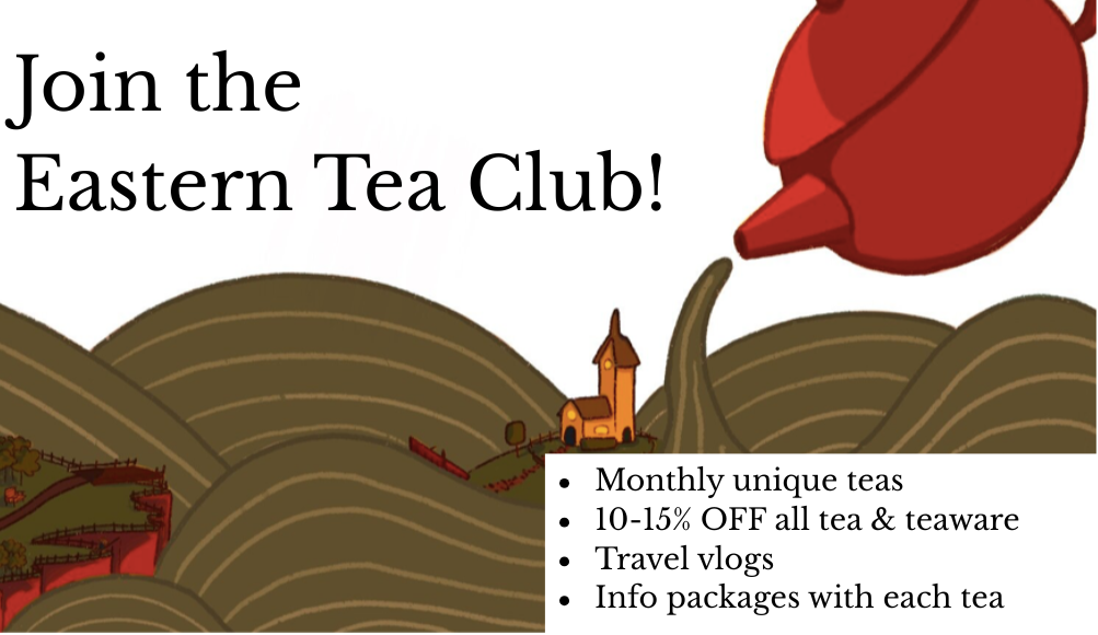 Advertisement for the Eastern Tea Club tea subscription box