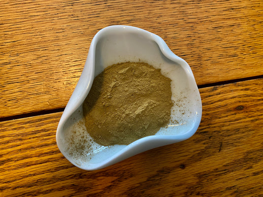 stone ground hojicha ground like matcha powder